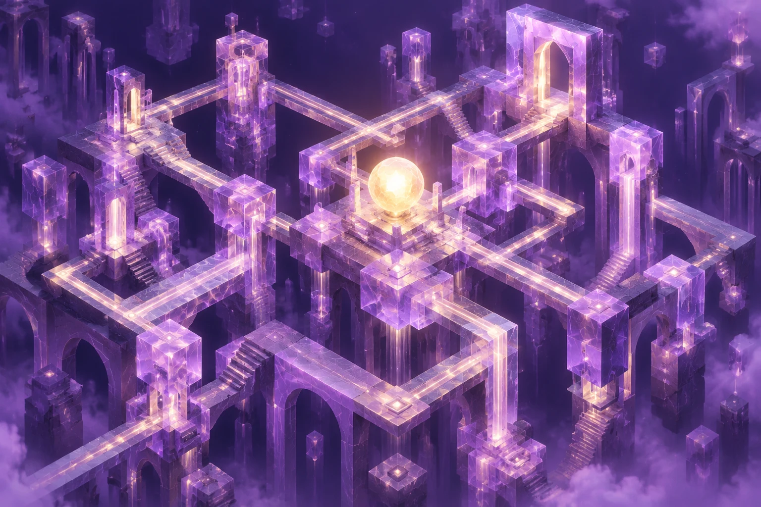 Lumen Circuit original game artwork